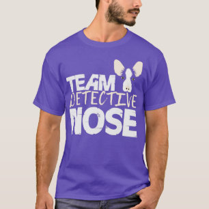 Camiseta Team Detective Nose Police Detection Dog K9 1
