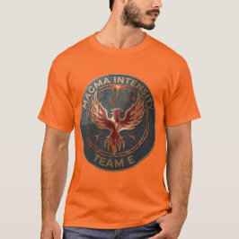 Camiseta Team E – MAGMA INTENSITY Emblem | Fiery Power