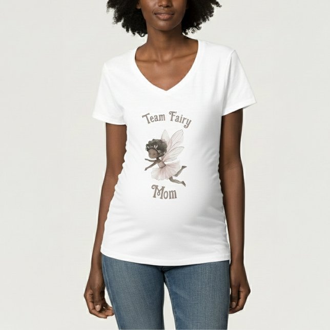 Camiseta Team Fairy Mom para Baby Shower (Subido por el creador)