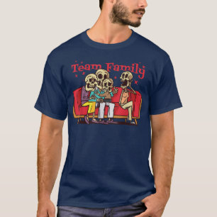 Camiseta Team Family Skeleton Tee T-Shirt