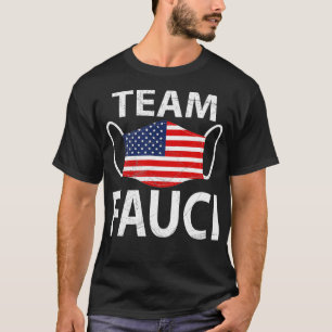 Camiseta Team Fauci Mask Social Distance Trust Dr.