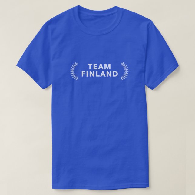 Camiseta Team Finlandia Rev Frente (Diseño del anverso)