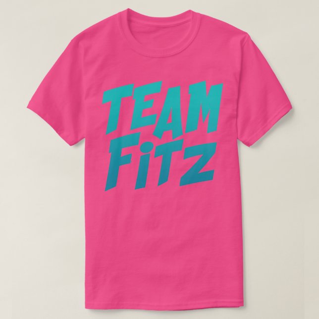 Camiseta Team Fitz (Diseño del anverso)