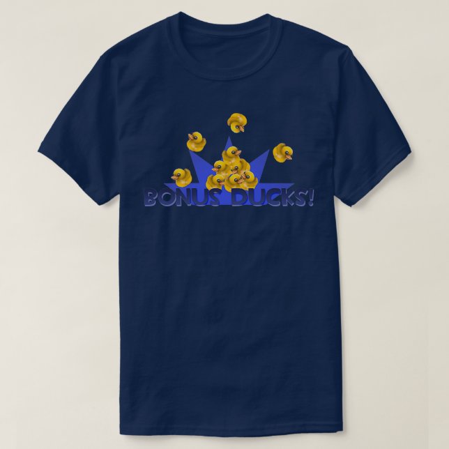 Camiseta Team Fortress 2 Bonus Ducks Azul (Diseño del anverso)