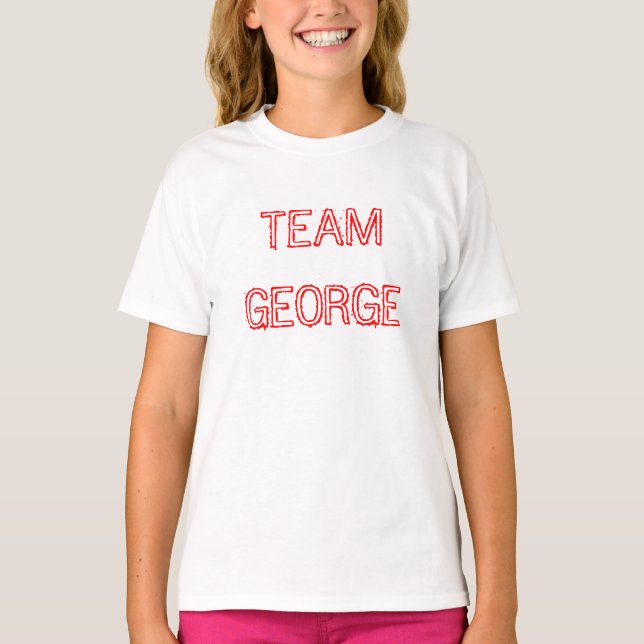 Camiseta team george (Anverso)