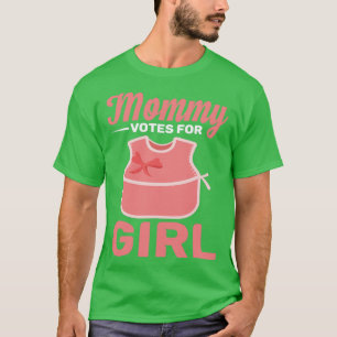 Camiseta Team Girl Funny Future Mom Gender Reveal