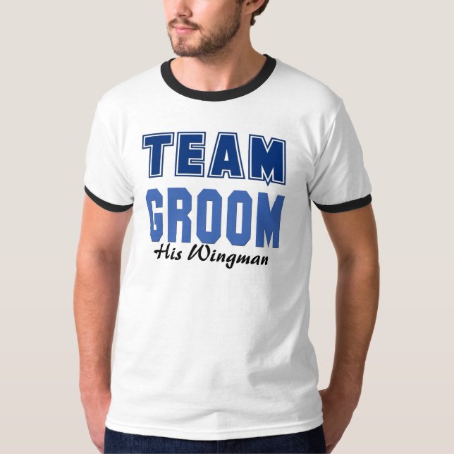 Camiseta Team Groom (Anverso)