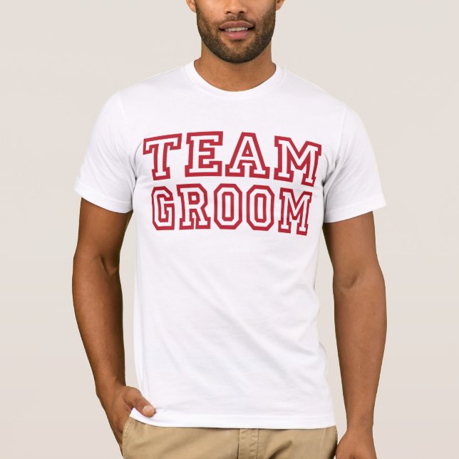 CAMISETA TEAM GROOM (Anverso)