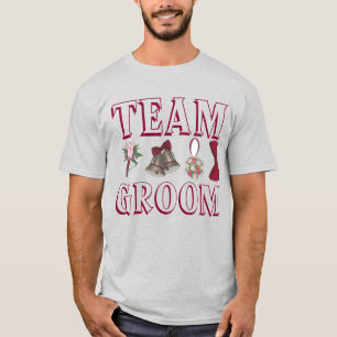 Camiseta TEAM GROOM Boda Groomsmen Bridal Party Tee