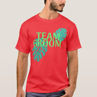 Camiseta Team Groom Wedding party