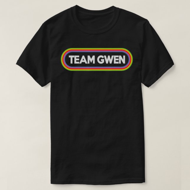 CAMISETA TEAM GWEN (Diseño del anverso)