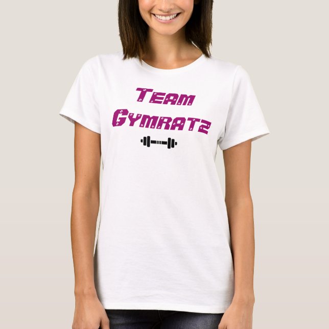Camiseta Team Gymratz by Dieseldoris och Slavdrivarn (Anverso)