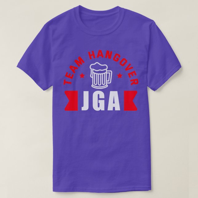 Camiseta Team Hangover JGA 2 (Diseño del anverso)