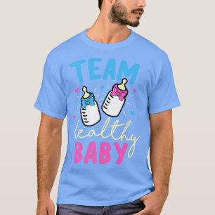 Camiseta Team Healthy Baby Gender Reveal Party 