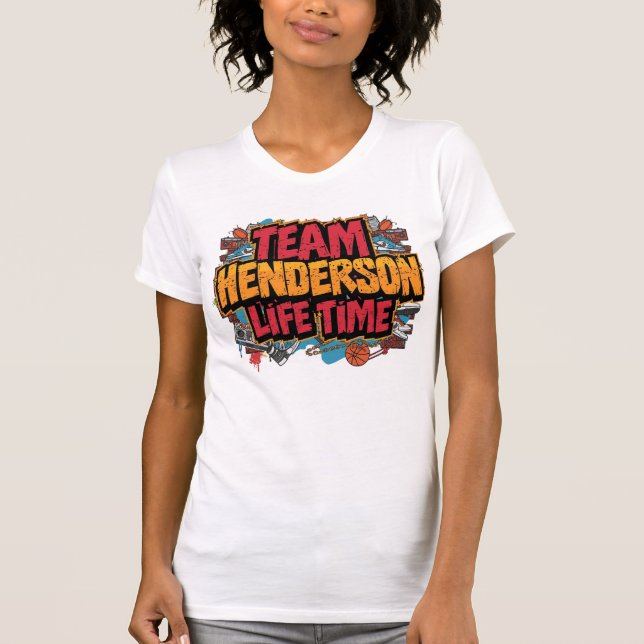 Camiseta Team Henderson (Anverso)