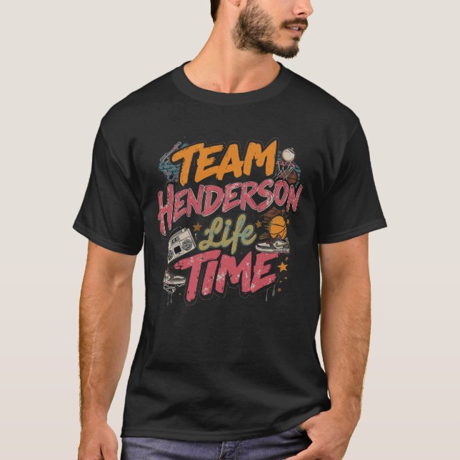 Camiseta Team Henderson (Anverso)