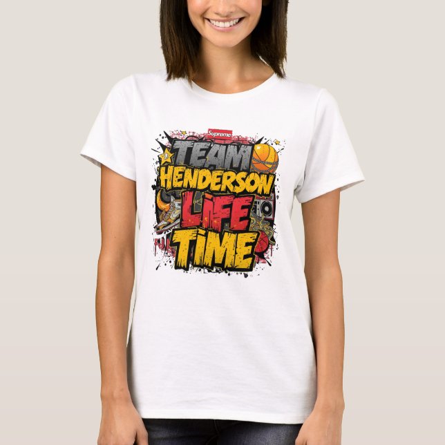 Camiseta Team Henderson (Anverso)