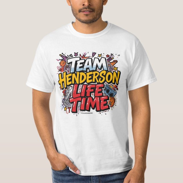 Camiseta Team Henderson (Anverso)