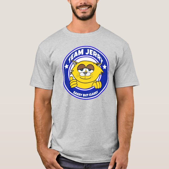 Camiseta Team Jerry -Sassy pero con Clase  (Anverso)
