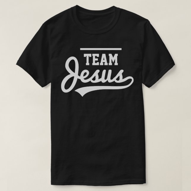 Camiseta Team Jesus (Diseño del anverso)