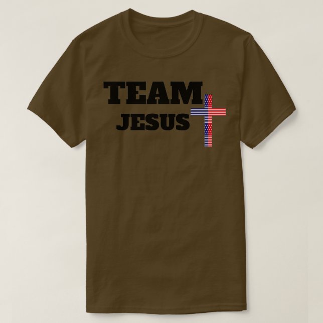 Camiseta Team Jesus (Diseño del anverso)