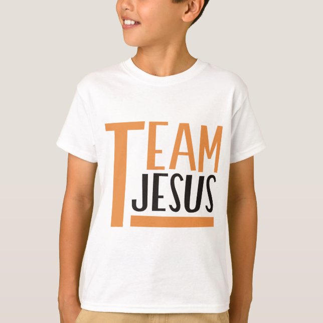 Camiseta Team Jesus (Anverso)