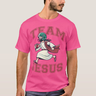 Camiseta Team Jesus Football Lover Tee Christian Faibl