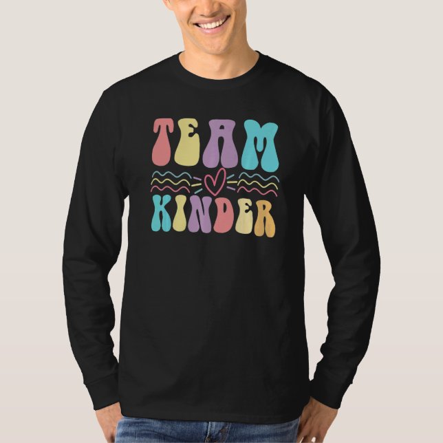 Camiseta Team Kinder Student Women's kindergarten teacher   (Anverso)