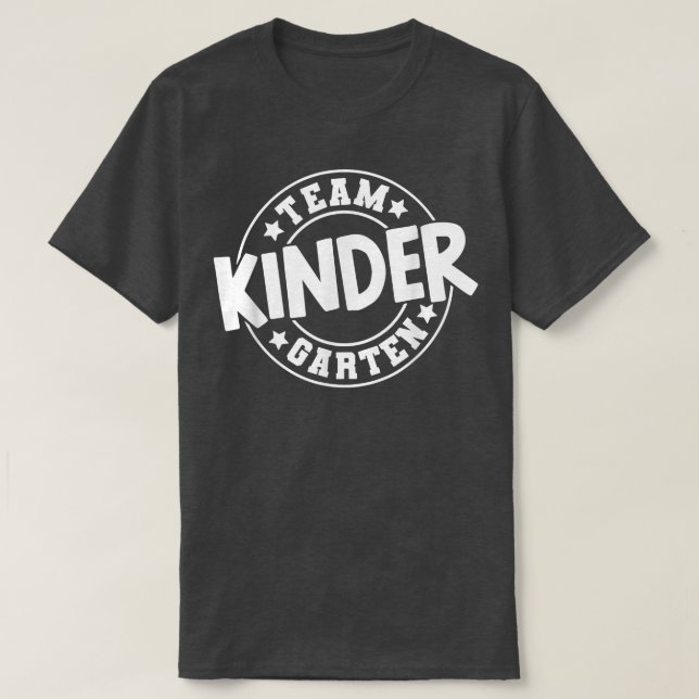 Camiseta Team Kindergarten, Elementary school Teacher Stude (Diseño del anverso)