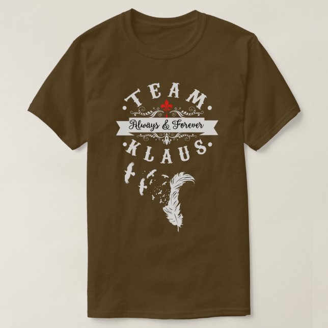 Camiseta Team Klaus The Originals (Diseño del anverso)