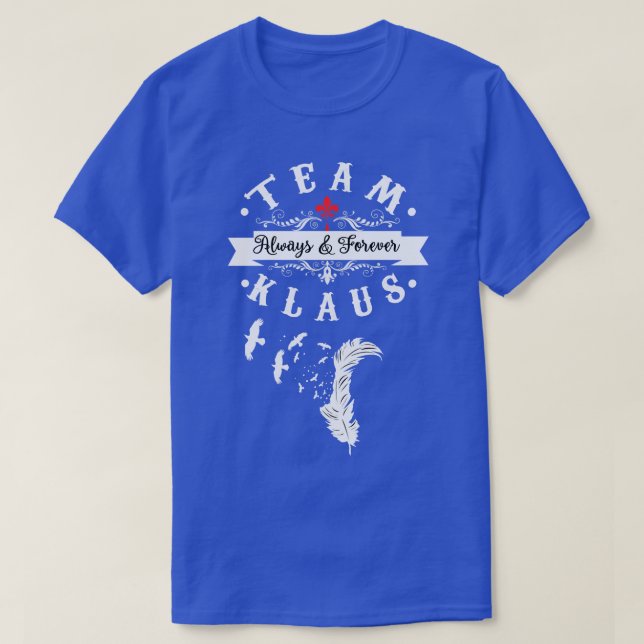 Camiseta Team Klaus The Originals (Diseño del anverso)