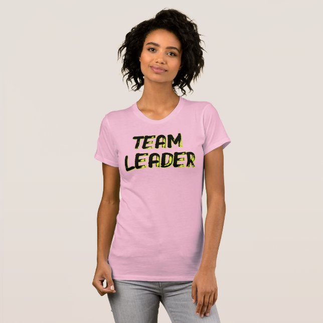 Camiseta TEAM LEADER - (front AND back) (Anverso completo)