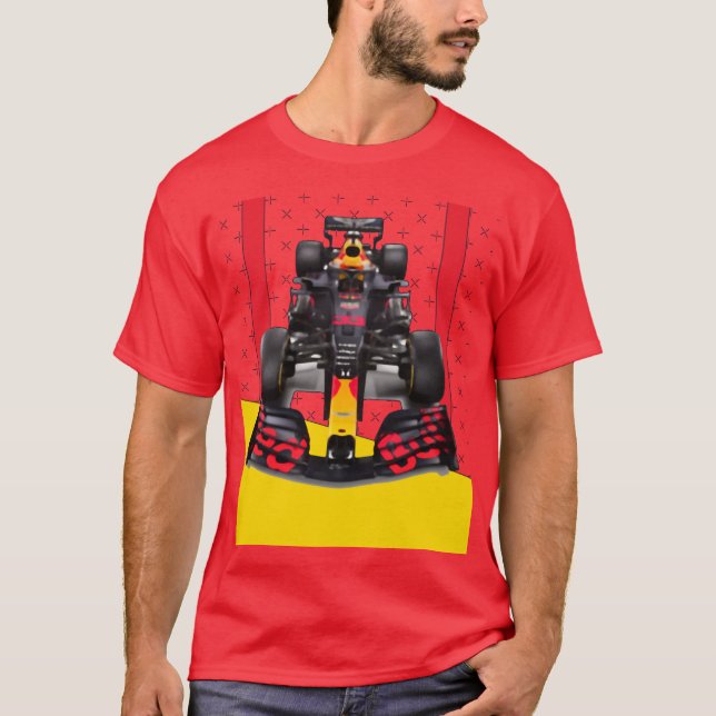 Camiseta Team Ma Verstappen Racing F1 Car Formula One frien (Anverso)