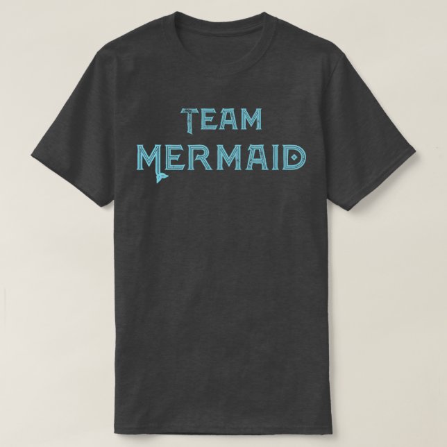 Camiseta Team Mermaid (Diseño del anverso)
