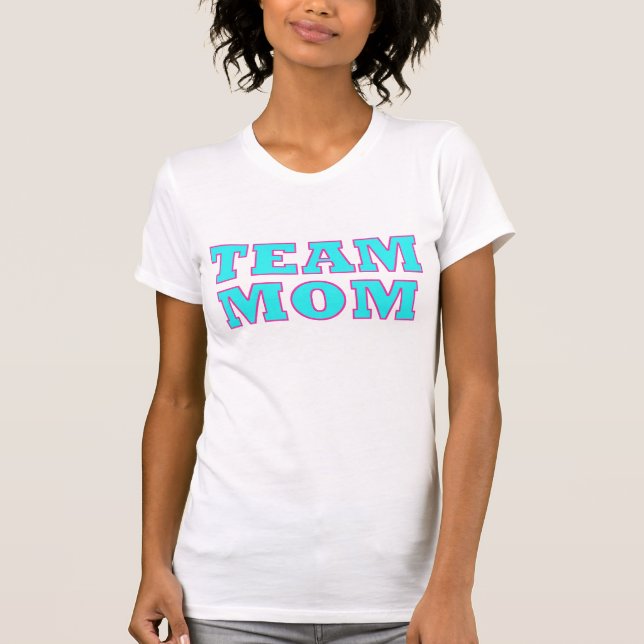Camiseta "TEAM MOM" (Anverso)