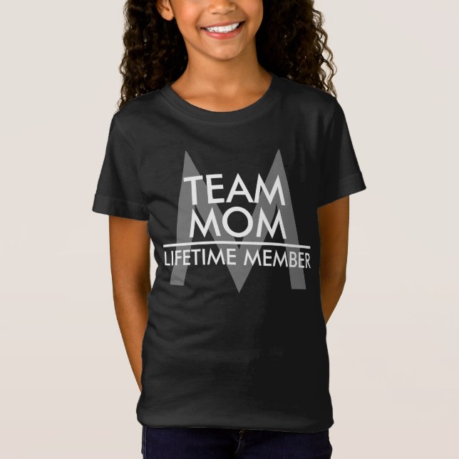 Camiseta TEAM MOM Lifetime Member T-Shirt (Anverso)