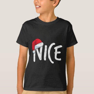Camiseta Team Naughty Nice Funny Matando Navidades Parejas