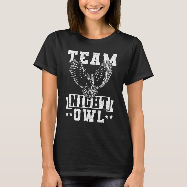 CAMISETA TEAM NIGHT OWL (Anverso)