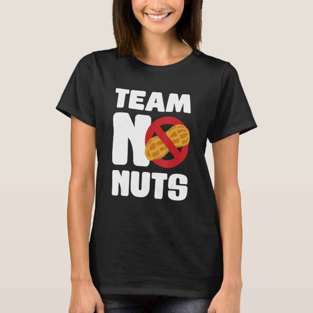 Camiseta Team No Nuts Gender Reveal Announcement 1 (Anverso)