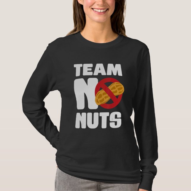 Camiseta Team No Nuts Gender Reveal Announcement 1 (Anverso)