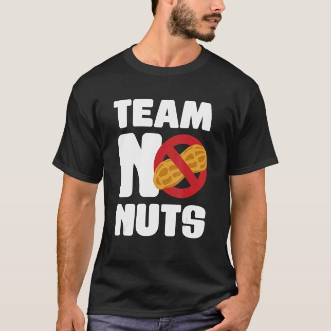 Camiseta Team No Nuts Gender Reveal Announcement 1 (Anverso)