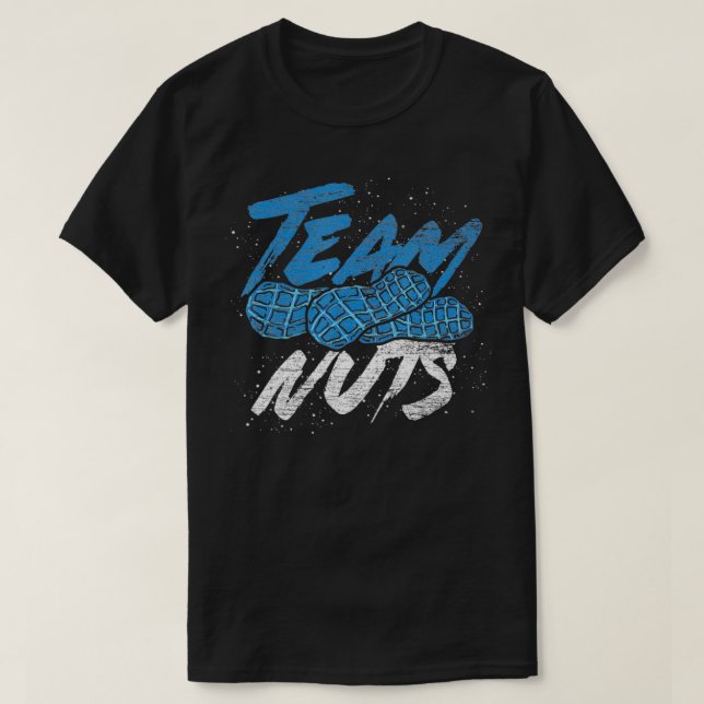 Camiseta Team Nuts Funny Futuros Padres Regalo Género Revel (Diseño del anverso)