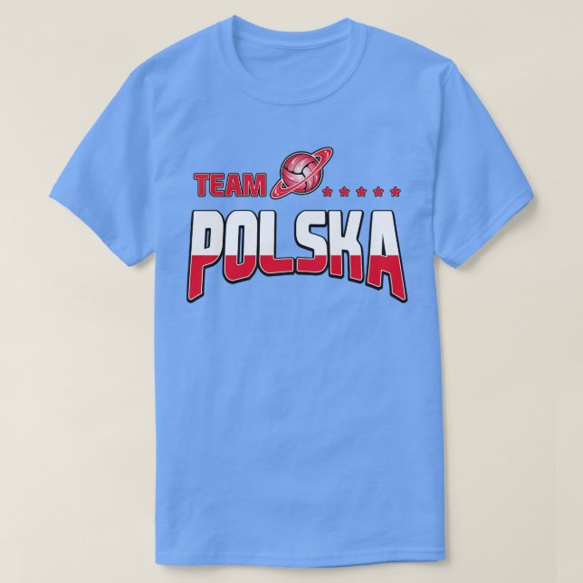 Camiseta Team Poland Zesp Polska Special Cosmic Edition (Diseño del anverso)
