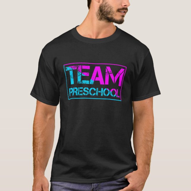 Camiseta Team PreSchool Back To School (Anverso)