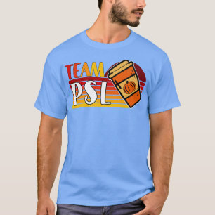 Camiseta Team PSL Pumpkin Spice Latte Coffee Lover Fall Aut
