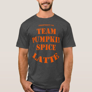 Camiseta Team Pumpkin Spice Latte (propiedad) 