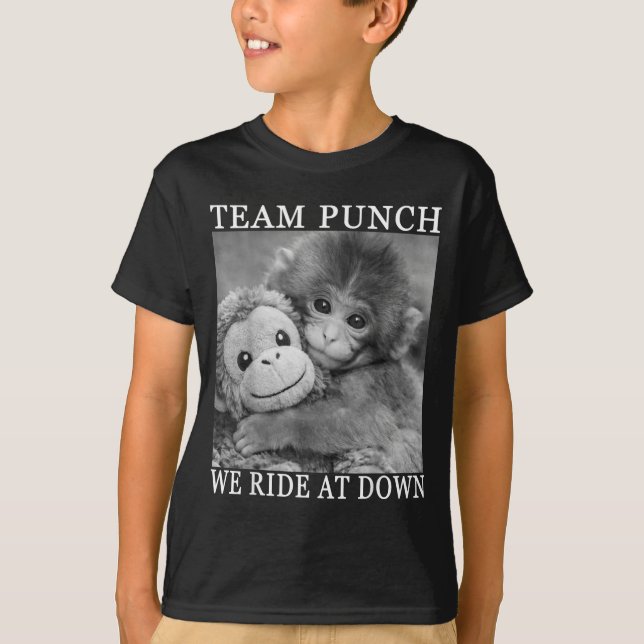 Camiseta Team punch monkey Team punch monkey  (Anverso)