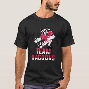Camiseta Team Raccoons 07 Animal Sports Cute Sporty Footbal
