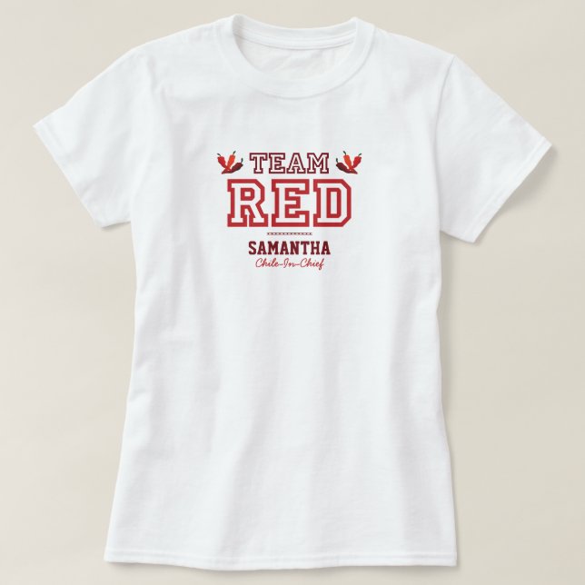 Camiseta TEAM RED Member T-Shirt (Diseño del anverso)