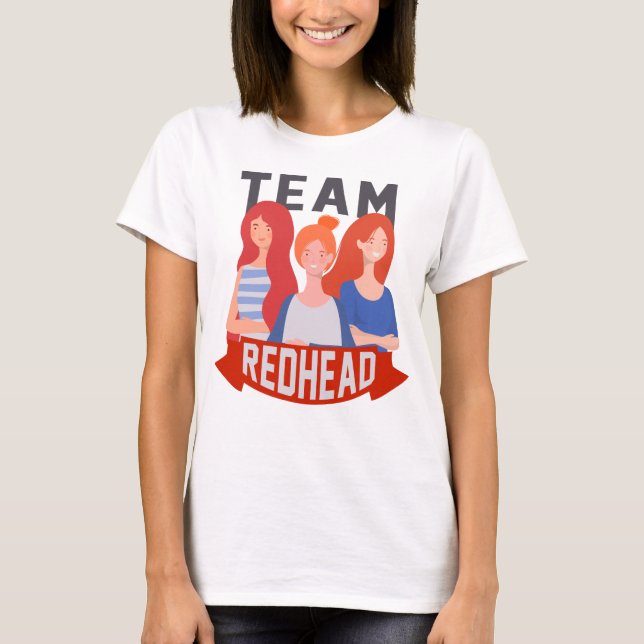 Camiseta Team Redhead (Anverso)